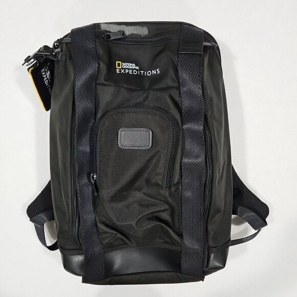 Tumi National Geographic Expeditions Edward Backpack Black Laptop Travel Outdoor